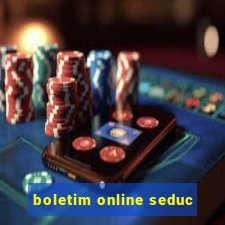 boletim online seduc